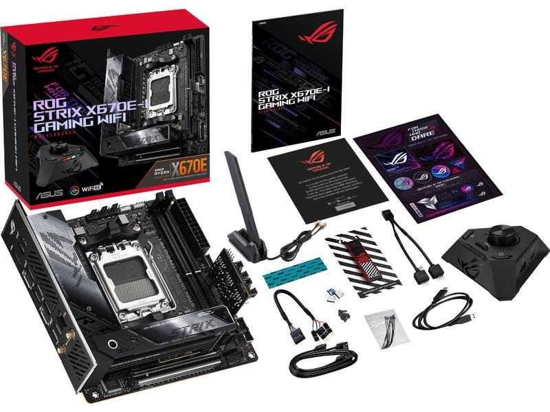 ASUS ROG Mainboard STRIX X670E-I GAMING WIFI