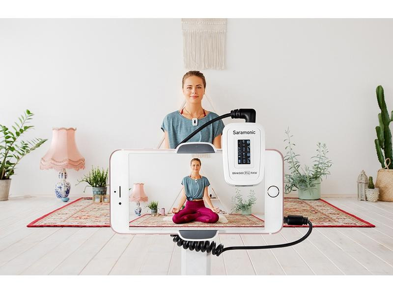 Saramonic Übertragungssystem Blink500 Pro B1W Weiss