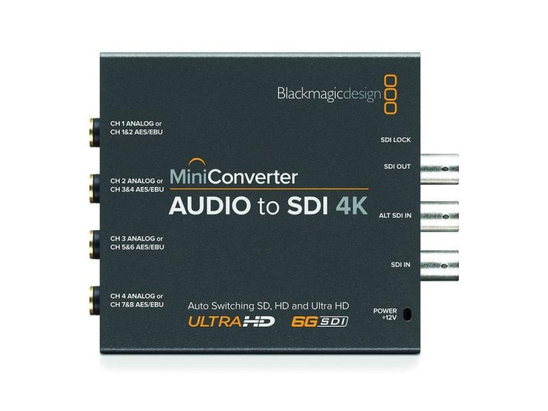Blackmagic Design Konverter Mini Audio-SDI 4K