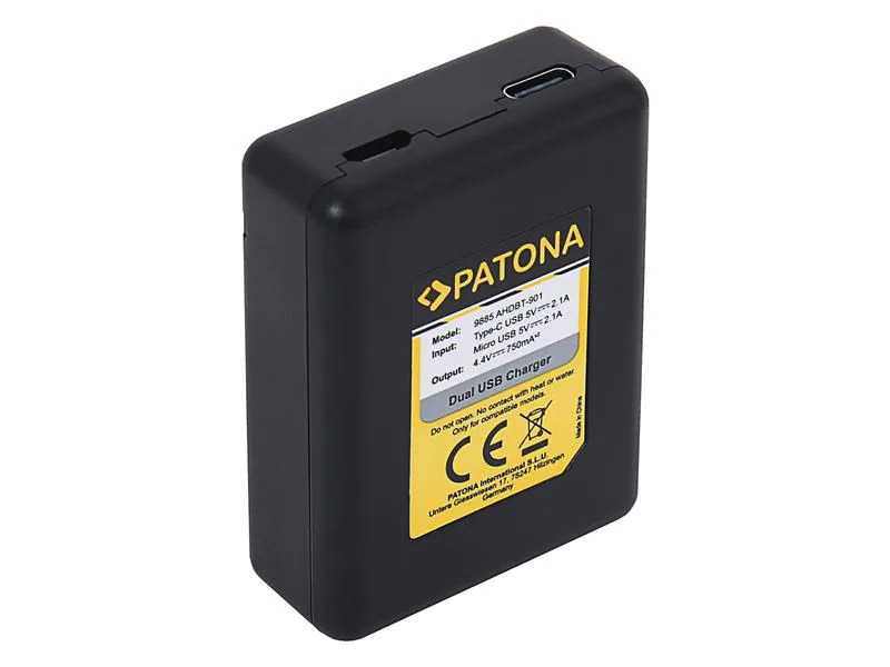 Patona Ladegerät Dual USB – GoPro HERO9