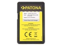 Patona Ladegerät Smart Dual LCD USB Canon LP-E12