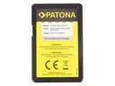 Patona Ladegerät Smart Dual LCD USB Nikon Akku EN-EL14
