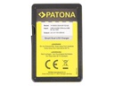 Patona Ladegerät Smart Dual LCD USB Sony NP-FZ100