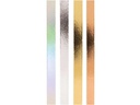 Rico Design Washi Tape Metallic 1.5 cm x 5 m, Mehrfarbig, 4 Stück