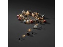 Konstsmide LED-Lichterkette Perlen, 20 LED, 1.9 m, Indoor