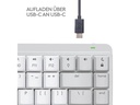 Logitech Tastatur MX Mechanical Mini for Mac pale grey