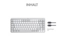 Logitech Tastatur MX Mechanical Mini for Mac pale grey