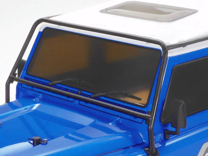 Tamiya Scale Crawler Land Rover Defender D90 Blau, CC-02 1:10, Kit