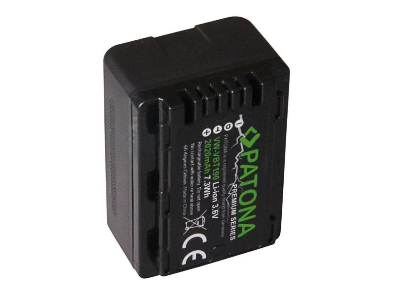 Patona Digitalkamera-Akku Premium VBT190