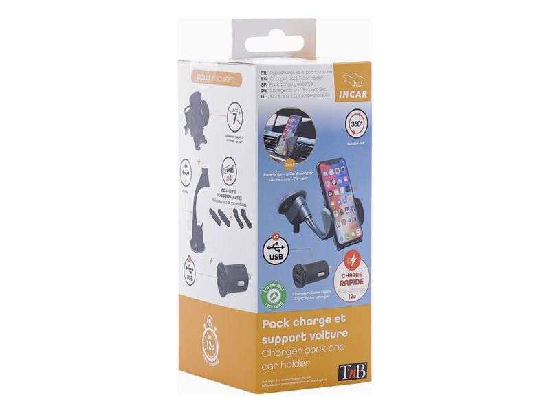 T`nB Smartphone-Halterung Set, 3 in 1 PHONEPACK1