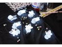 Star Trading Lichterkette Halloween Ghosts 210 cm, Weiss
