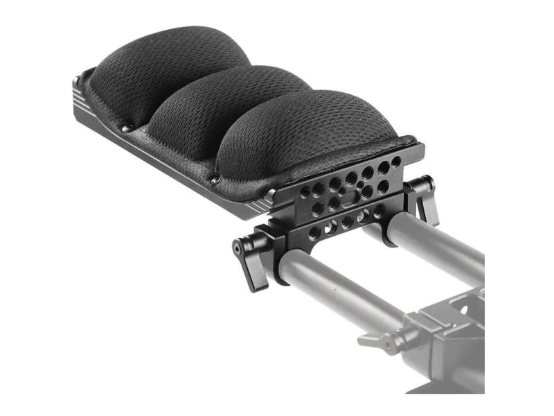 Smallrig Adapter Universal Shoulder Pad With 15mm RailBlock
