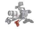 Smallrig Left Side Wooden Grip With Arri Rosette
