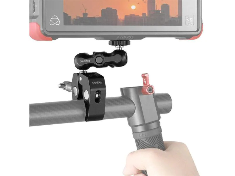Smallrig Multi-Functional Crab-Shaped Clamp With Ballhead Magic Arm