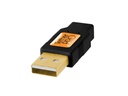 Tether Tools Kabel TetherPro USB 2.0 A / Mini B 5 Pin 4.6 Meter – Black