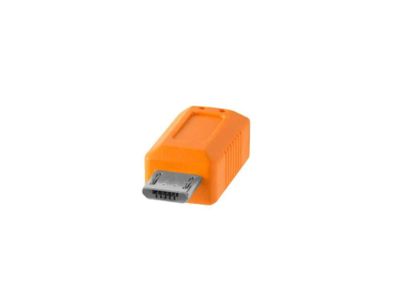 Tether Tools Kabel TetherPro USB-C / 2.0 Micro-B 5-Pin 4.6 Meter – orange
