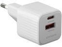 4smarts USB-Wandladegerät VoltPlug Duos Mini DP 20 W Weiss