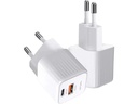 4smarts USB-Wandladegerät VoltPlug Duos Mini DP 20 W Weiss