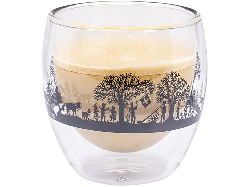 Kadastar Cappuccino Becher Bergchilbi 250 ml, 2 Stück