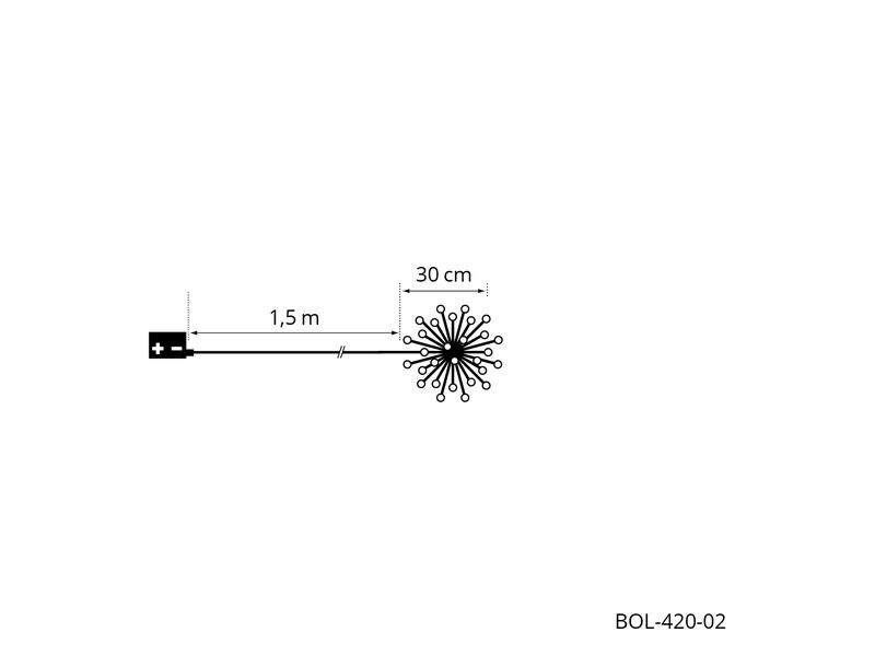 STT Dekolicht Eridani, Ø 30 cm, Schwarz