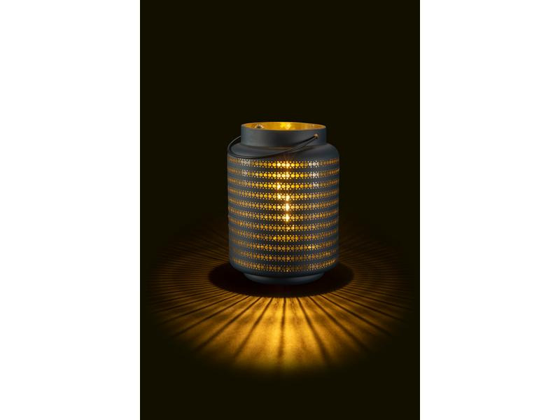 STT Laterne Cozy, S, 16.7 cm, Schwarz