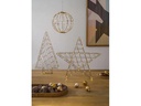 STT Tischdeko Svenja Star 3D Baum, 45 cm, Gold