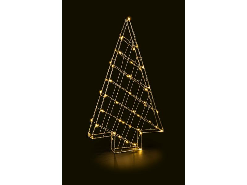 STT Tischdeko Svenja Star 3D Baum, 45 cm, Gold