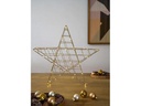 STT Tischdeko Svenja Star 3D Stern, 40 cm, Gold