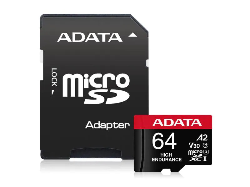 ADATA microSDXC-Karte High Endurance 64 GB