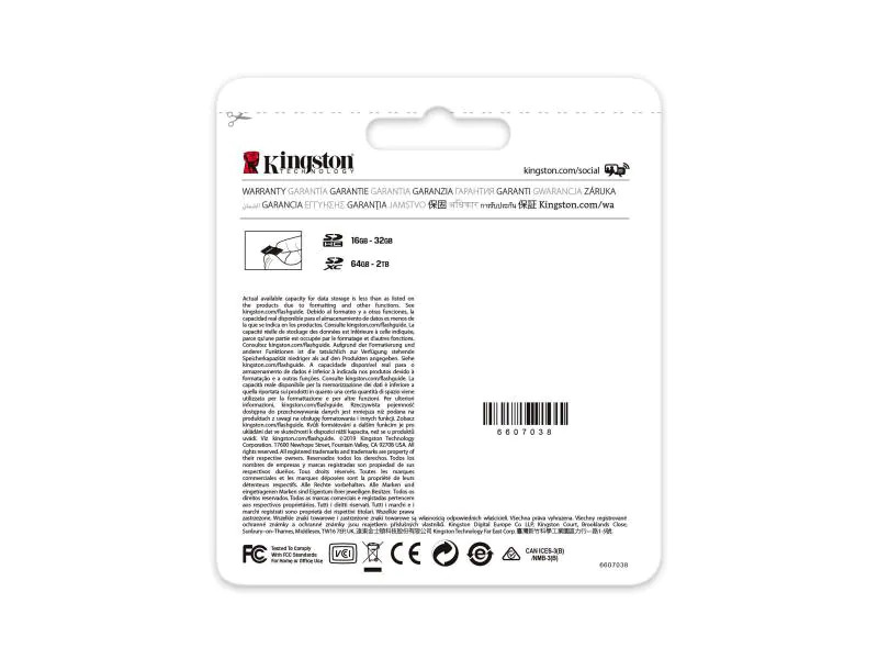 Kingston SDXC-Karte Canvas Go! Plus UHS-I U3 V30 64 GB