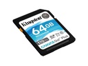 Kingston SDXC-Karte Canvas Go! Plus UHS-I U3 V30 64 GB
