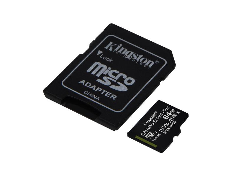 Kingston microSDXC-Karte Canvas Select Plus 64 GB
