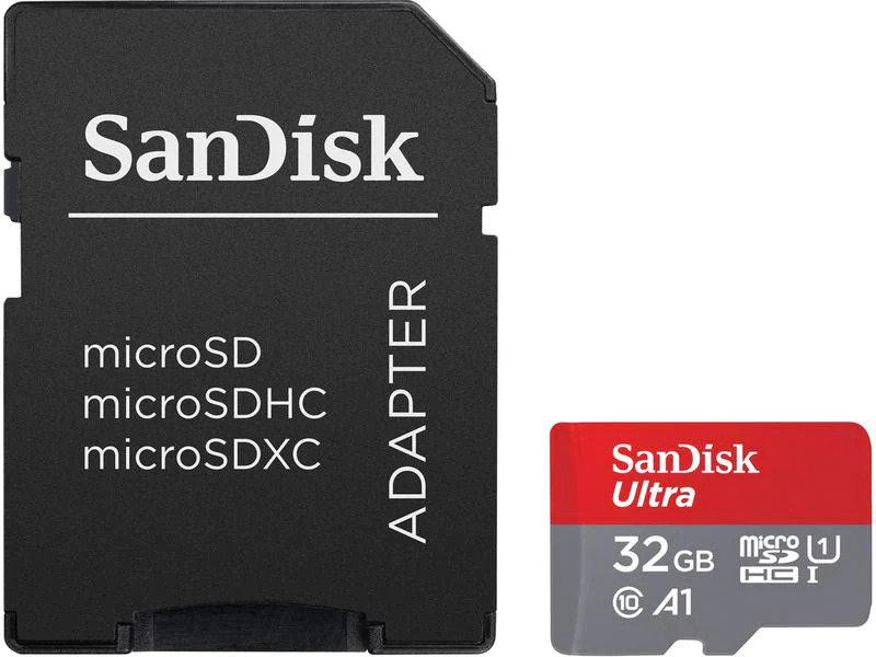 SanDisk microSDHC-Karte Ultra UHS-I A1 32 GB