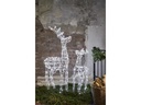 Star Trading LED-Figur Silhouette Pegasus, 95 cm, Weiss