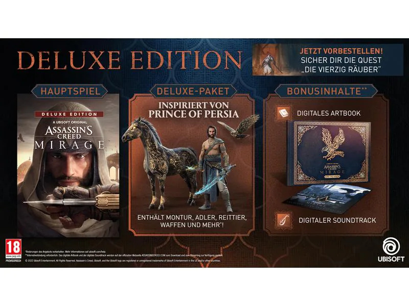 Ubisoft Assassin's Creed Mirage – Deluxe Edition