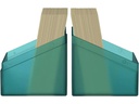 Ultimate Guard Kartenbox Boulder Deck Case Standardgrösse 100+ Malachite