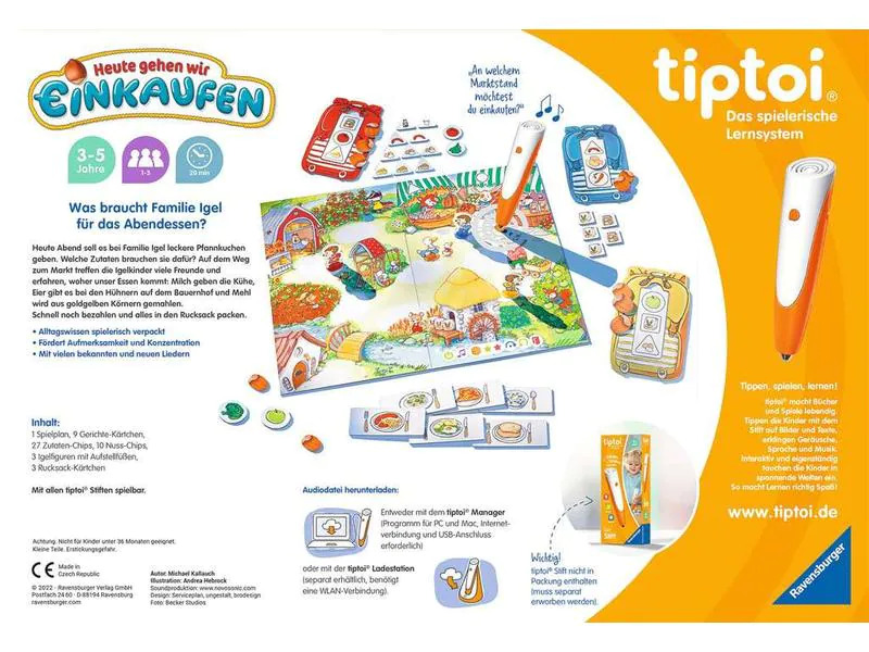 tiptoi Spiel Heute gehen wir einkaufen
