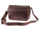 Alpenleder Kamera-Tasche Presse Braun