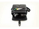 Alpenleder Kamera-Tasche Presse Schwarz