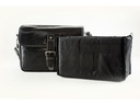 Alpenleder Kamera-Tasche Presse Schwarz