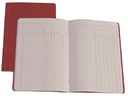 Simplex Statistikheft A5, Rot