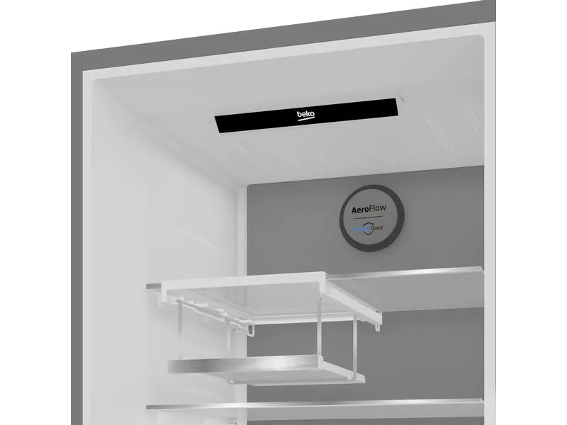Beko Kühl-Gefrierkombination KG540 Anthrazit, Rechts, Wechselbar