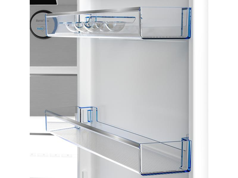 Beko Kühl-Gefrierkombination KG540 Anthrazit, Rechts, Wechselbar