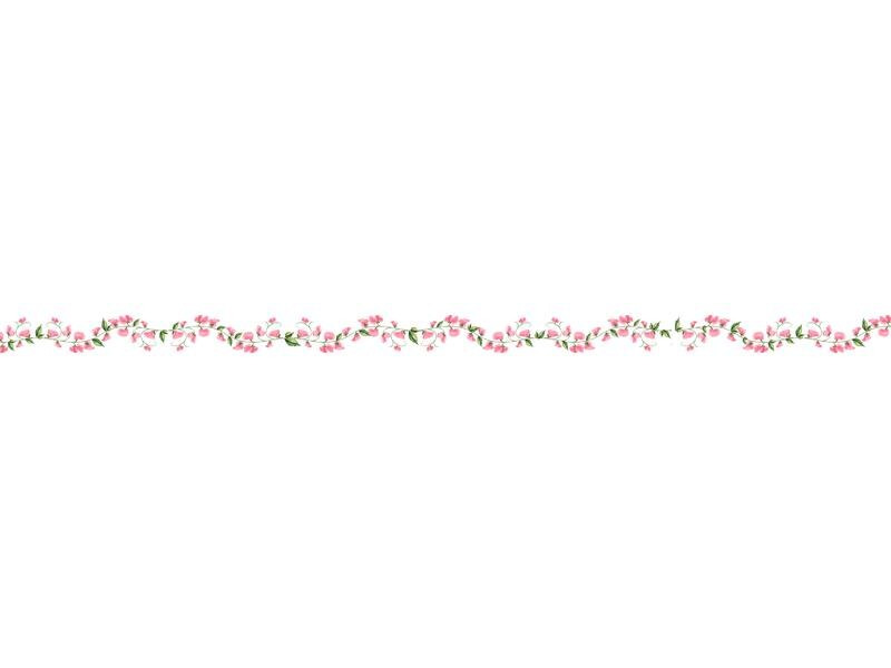 URSUS Washi Tape Flora 5 Stück, Mehrfarbig