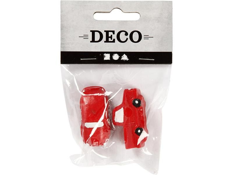 Creativ Company Mini-Fahrzeug Auto 2 x 4 cm