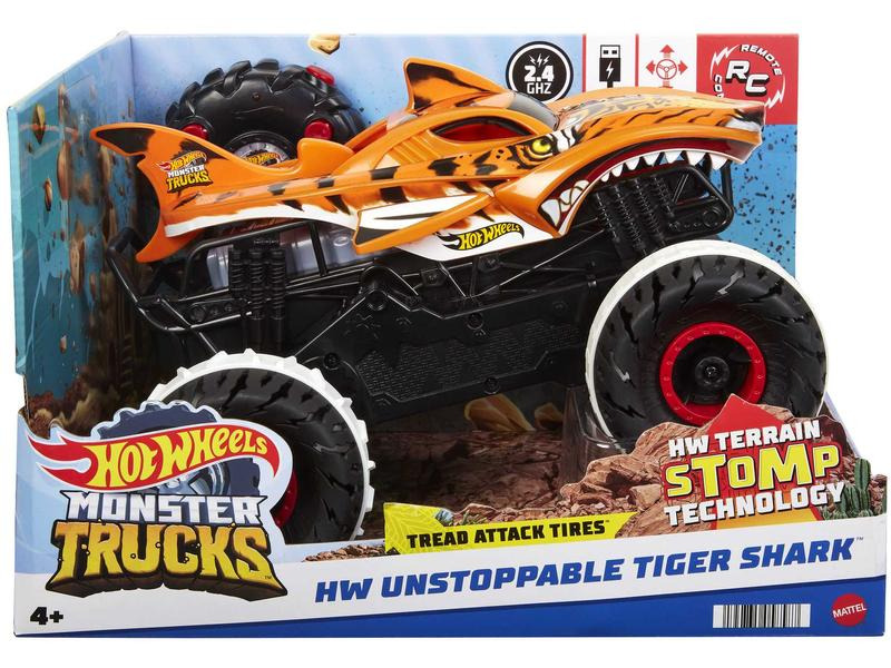 Hot Wheels Monster Trucks 1:15 Tiger Shark