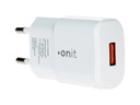 onit USB-Wandladegerät QC3.0 18 W Weiss