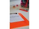 Maul Dokumentenhalter MAULneon trans Orange