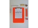 Maul Dokumentenhalter MAULneon trans Orange