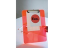 Maul Dokumentenhalter MAULneon trans Orange